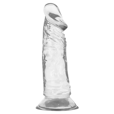 Dildo Trasparente Realistico X Ray Clear con Asse Flessibile e Ventosa